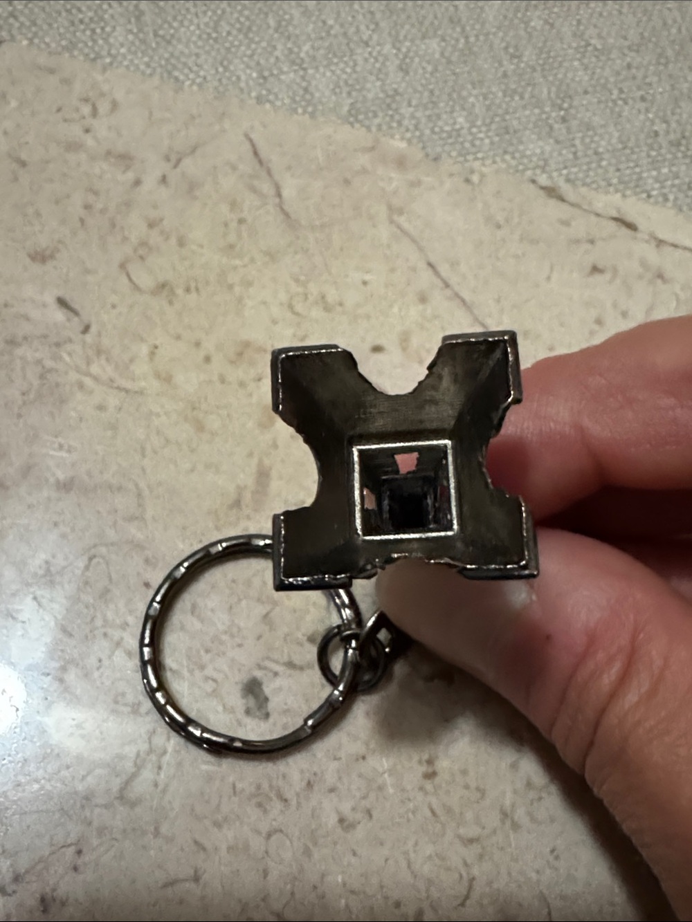 New Eiffel Tower-Paris Key Chain-Metal-Silver Toned - Picture 11 of 13